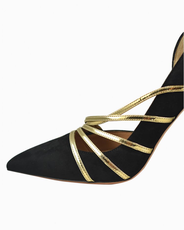 Sapato Aquazzura Minou 105 Original Preto Feminino